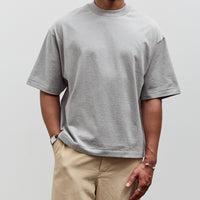 Kaptain Sunshine Suvin Supima Tube Halfsleeve Tee, Feather Grey