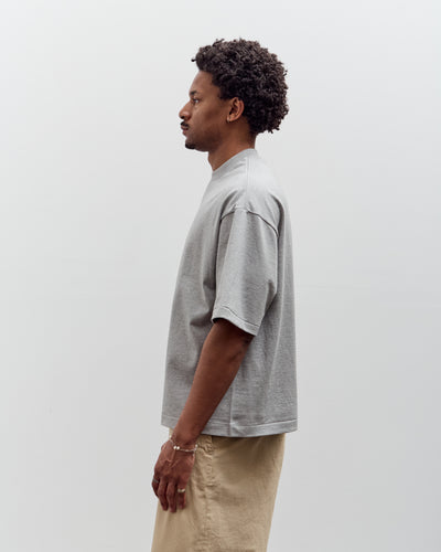 Kaptain Sunshine Suvin Supima Tube Halfsleeve Tee, Feather Grey