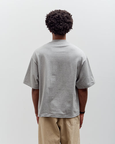 Kaptain Sunshine Suvin Supima Tube Halfsleeve Tee, Feather Grey