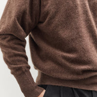 Kaptain Sunshine 
Cashmere Pullover, Brown
