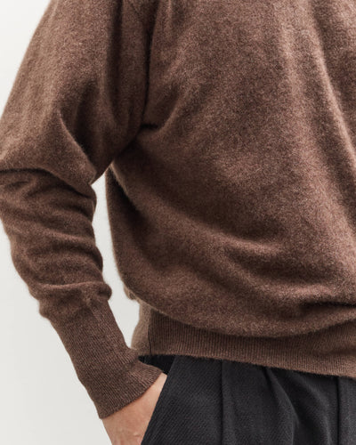 Kaptain Sunshine 
Cashmere Pullover, Brown