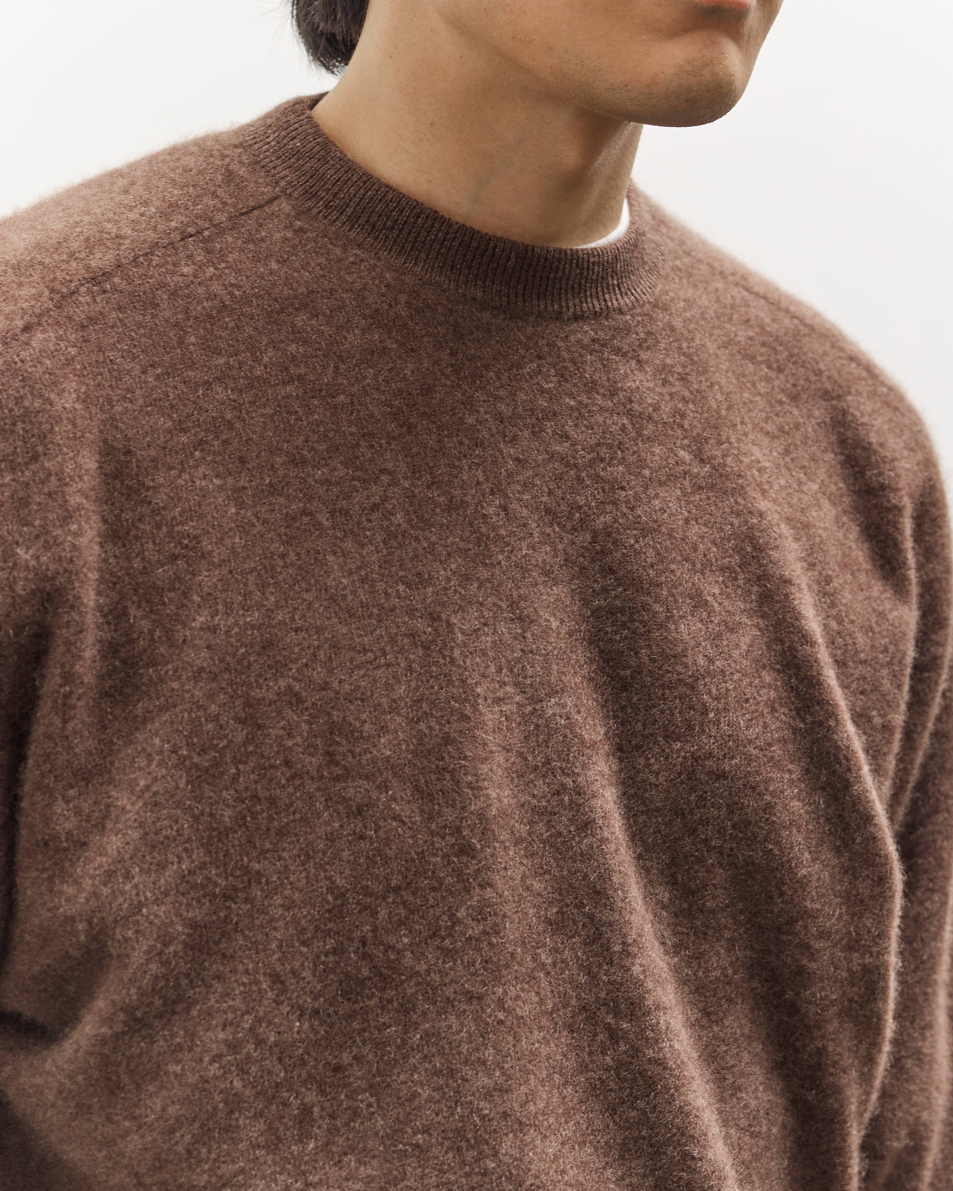 Kaptain Sunshine Cashmere Pullover, Brown – Glasswing