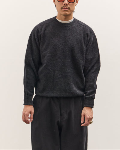 Kaptain Sunshine 
Cashmere Pullover, Charcoal
