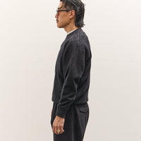 Kaptain Sunshine 
Cashmere Pullover, Charcoal