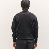 Kaptain Sunshine 
Cashmere Pullover, Charcoal