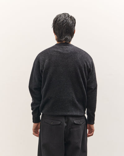 Kaptain Sunshine 
Cashmere Pullover, Charcoal