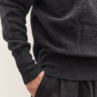 Kaptain Sunshine 
Cashmere Pullover, Charcoal