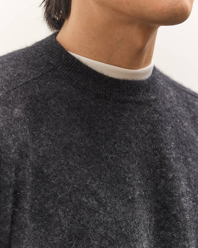 Kaptain Sunshine 
Cashmere Pullover, Charcoal