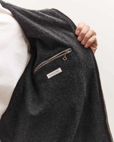 Kaptain Sunshine Cotton Hemp Hoody Jacket, Sumi