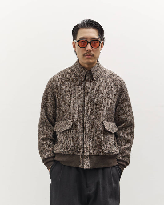 Kaptain Sunshine Flight Jacket, Herringbone