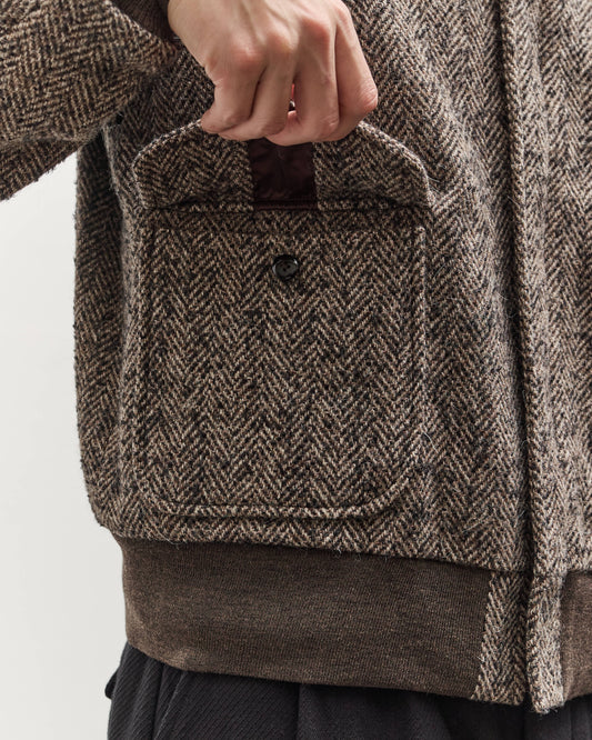 Kaptain Sunshine Flight Jacket, Herringbone