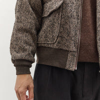 Kaptain Sunshine Flight Jacket, Herringbone