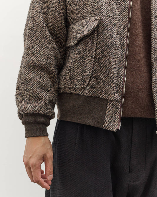 Kaptain Sunshine Flight Jacket, Herringbone