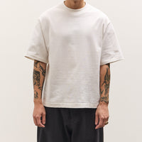 Kaptain Sunshine Suvin Supima Tube Half Sleeve Tee Heavy, Off White