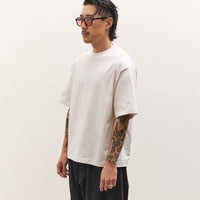 Kaptain Sunshine Suvin Supima Tube Half Sleeve Tee Heavy, Off White