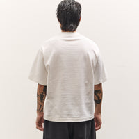 Kaptain Sunshine Suvin Supima Tube Half Sleeve Tee Heavy, Off White