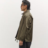 Kaptain Sunshine Silk Poly Coach Jacket, Olive