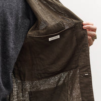 Kaptain Sunshine Wool Gauze Work Shirt Jacket, Olive