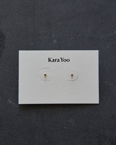 Kara Yoo Ginni Studs, 14k Gold