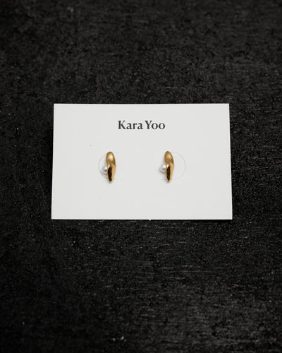 Kara Yoo Hidden Stud, Gold Vermeil