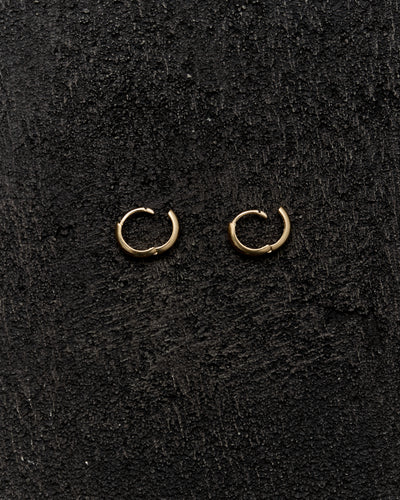 Kara Yoo Jane Hoops, Gold Vermeil