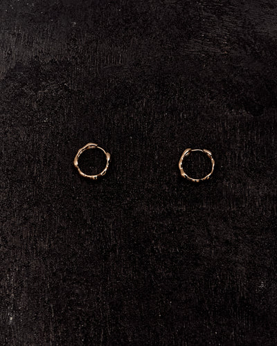 Kara Yoo Lara Hoops Medium, Gold Plated Brass