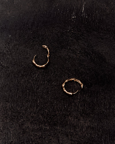 Kara Yoo Lara Hoops Medium, Gold Plated Brass