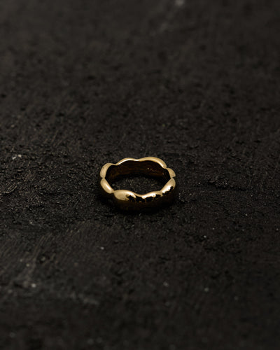 Kara Yoo Lara Ring, Gold Plated Brass