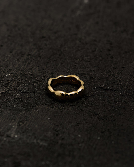 Kara Yoo Lara Ring, Gold Plated Brass