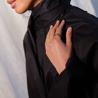 Kara Yoo Lara Ring, Gold Plated Brass