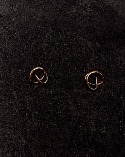 Kara Yoo Maeva Earrings, Gold