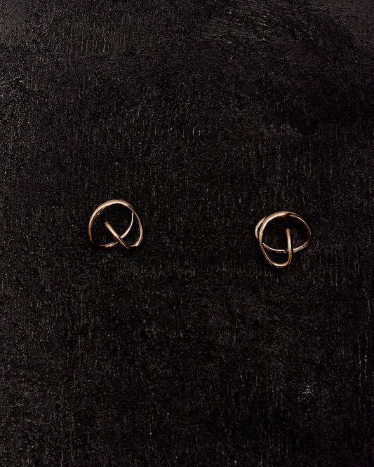 Kara Yoo Maeva Earrings, Gold