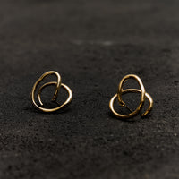 Kara Yoo Maeva Earrings, Gold