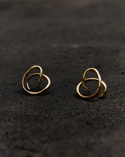 Kara Yoo Maeva Earrings, Gold