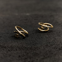 Kara Yoo Maeva Earrings, Gold