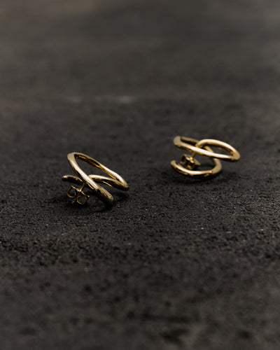 Kara Yoo Maeva Earrings, Gold
