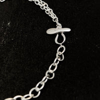 Kara Yoo Ramona Necklace, Silver Plated Brass