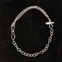 Kara Yoo Ramona Necklace, Silver Plated Brass