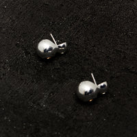 Kara Yoo Sasha Earrings, Coffee / Sterling Silver