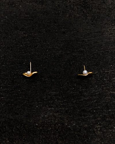 Kara Yoo Hidden Stud, Gold Vermeil