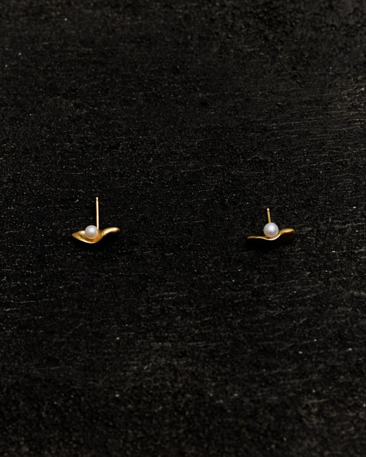 Kara Yoo Hidden Stud, Gold Vermeil