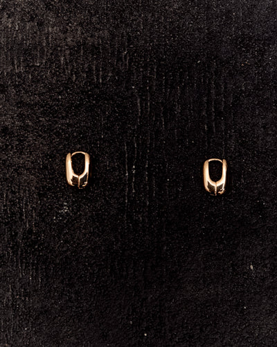Kara Yoo Lennox Hoops, Gold Plated Brass
