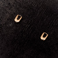 Kara Yoo Lennox Hoops, Gold Plated Brass