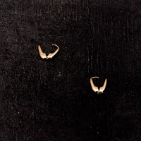 Kara Yoo Lennox Hoops, Gold Plated Brass