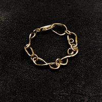 Kara Yoo Sabine Bracelet, Gold Plated Brass