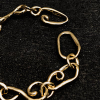 Kara Yoo Sabine Bracelet, Gold Plated Brass