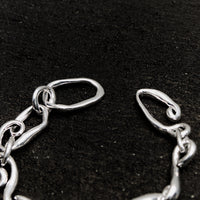 Kara Yoo  Sabine Bracelet, Silver Plated Brass