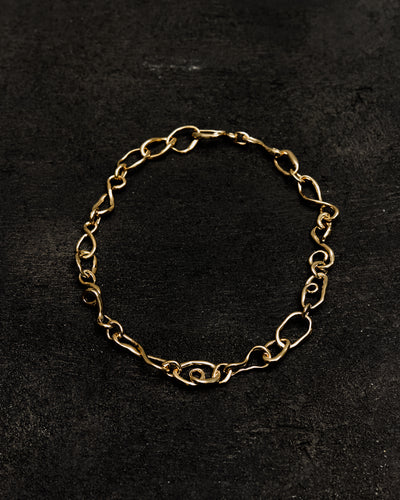 Kara Yoo Sabine Necklace, Gold Plated Brass