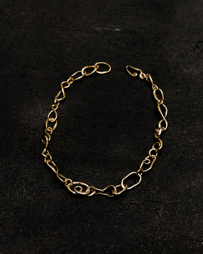 Kara Yoo Sabine Necklace, Gold Plated Brass