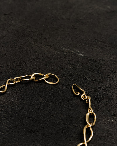 Kara Yoo Sabine Necklace, Gold Plated Brass